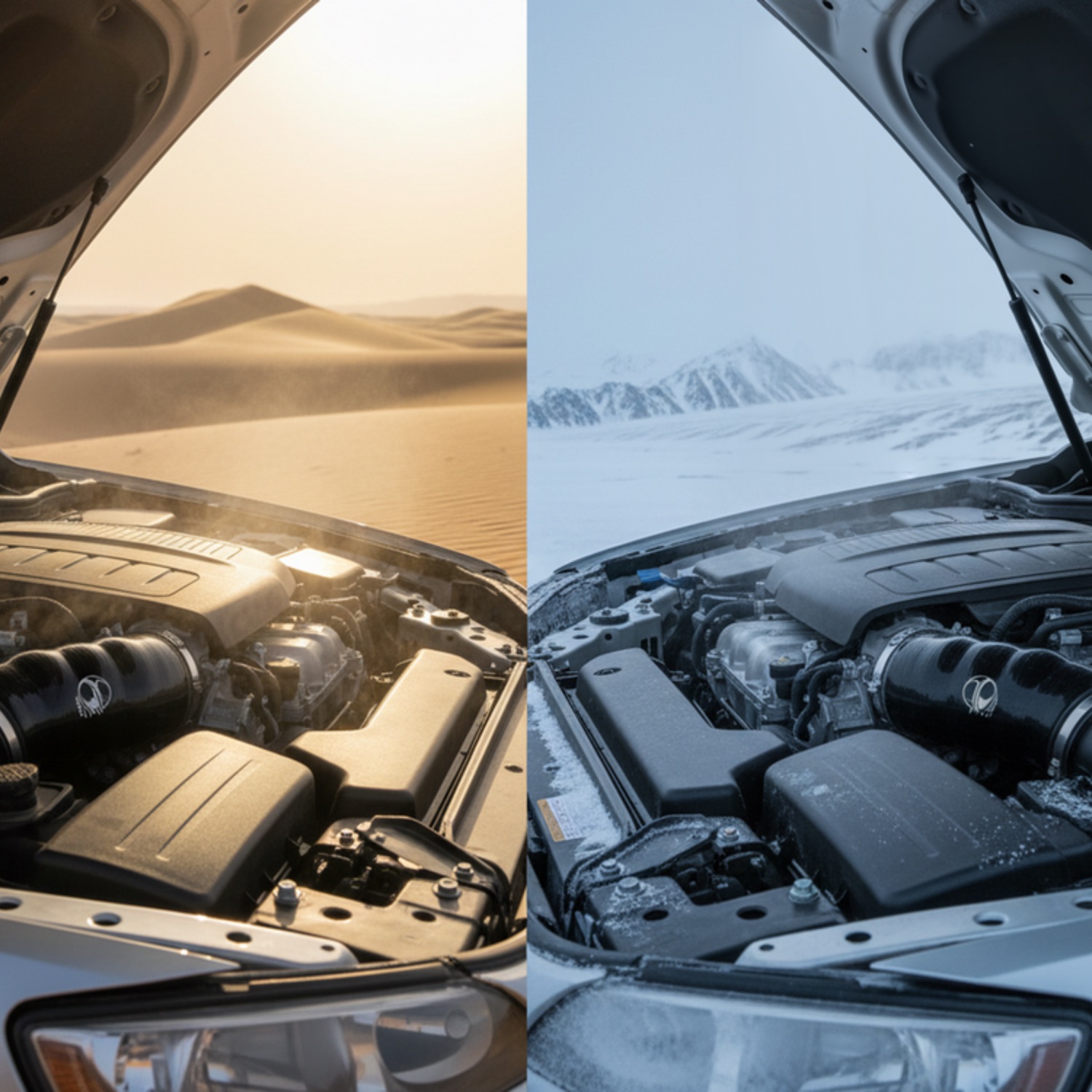 Engine bay tested across desert heat and arctic cold