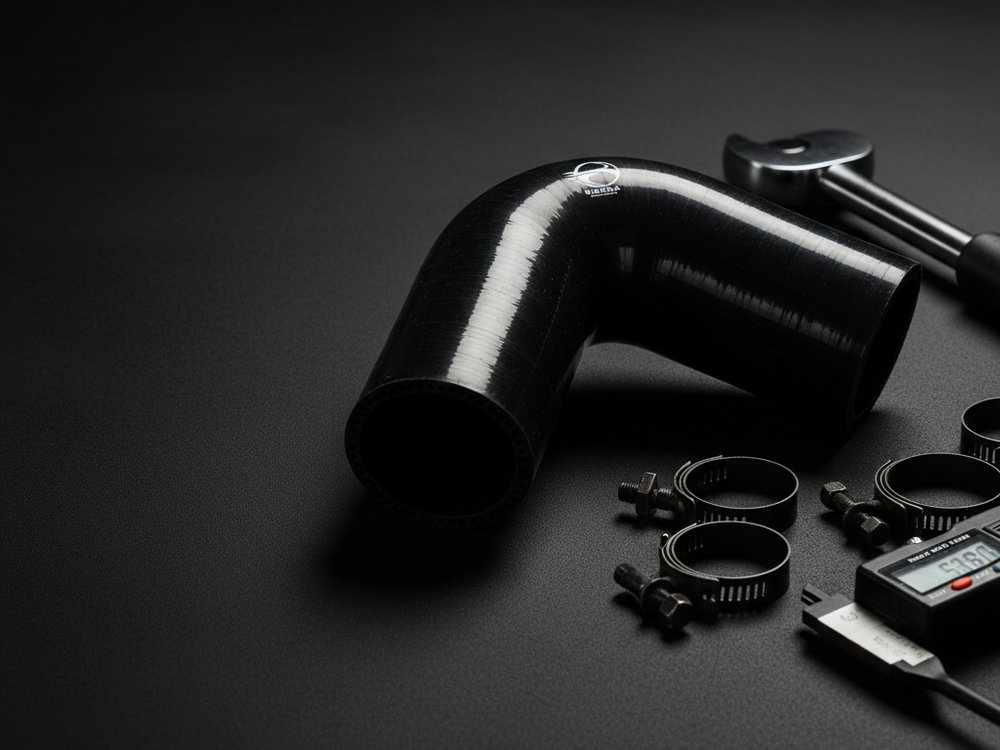 Sierra 90 degree silicone elbow