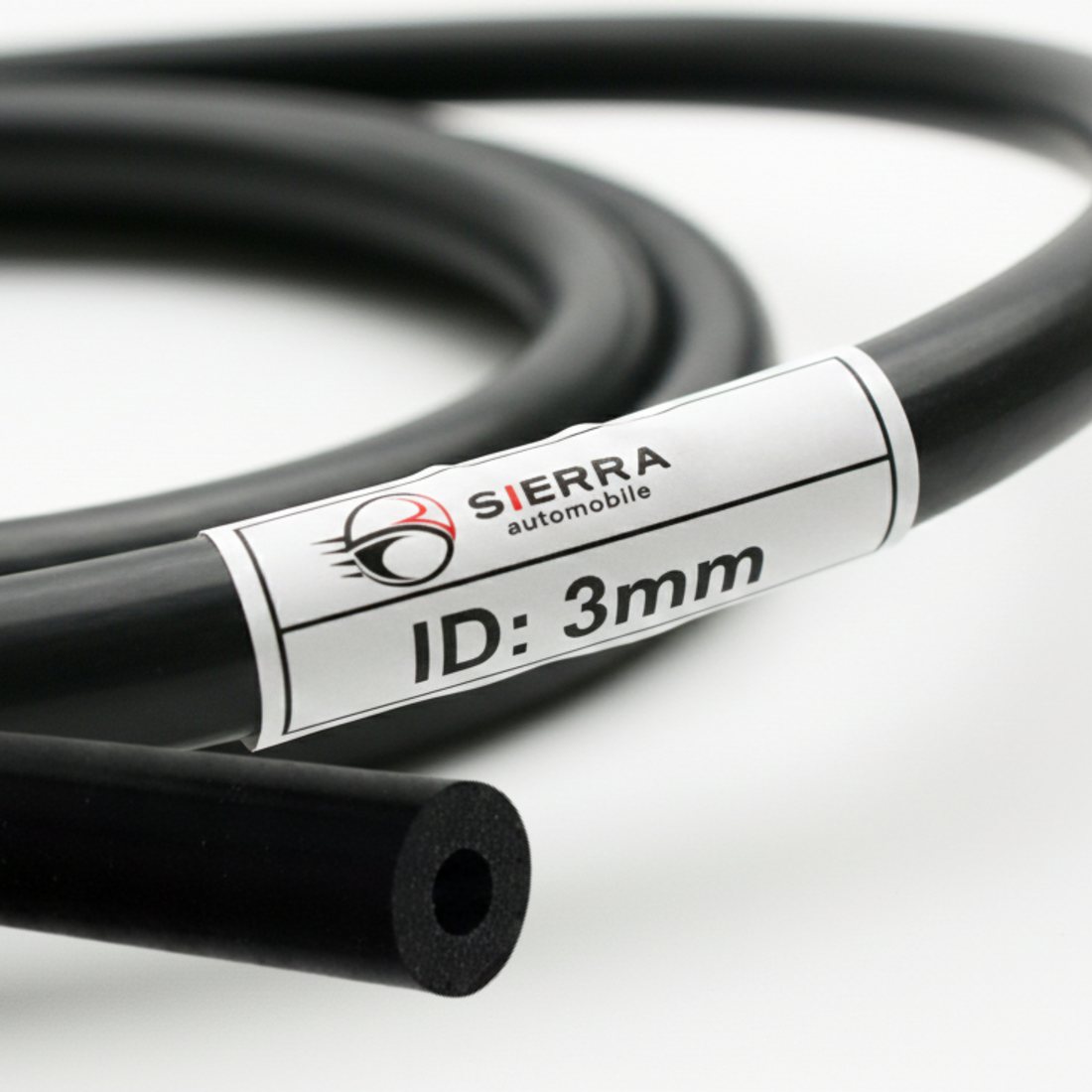 Sierra single layer silicone vacuum hose 3mm